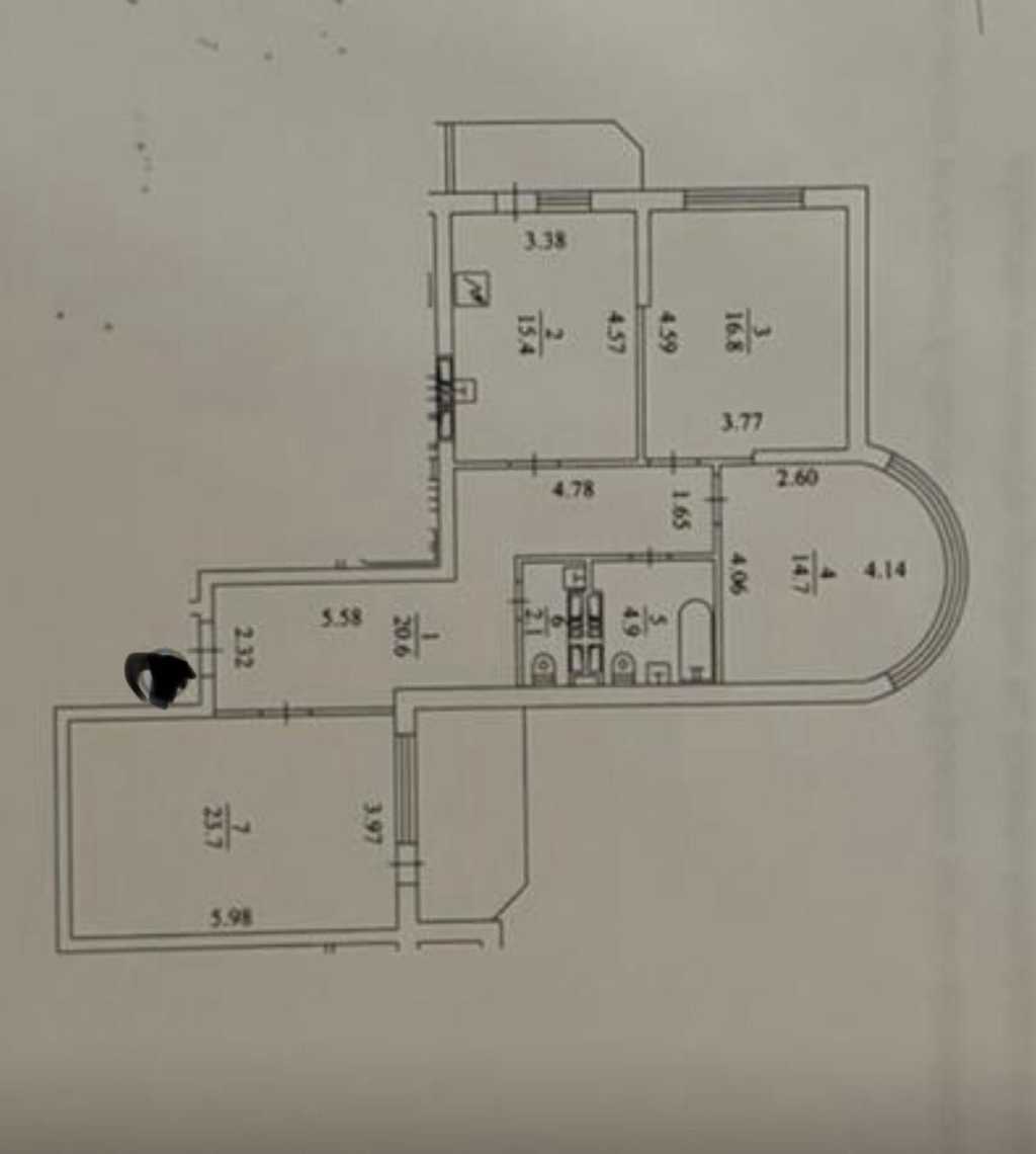 Продажа 3-комнатной квартиры 109 м², Николая Закревского ул., 93А