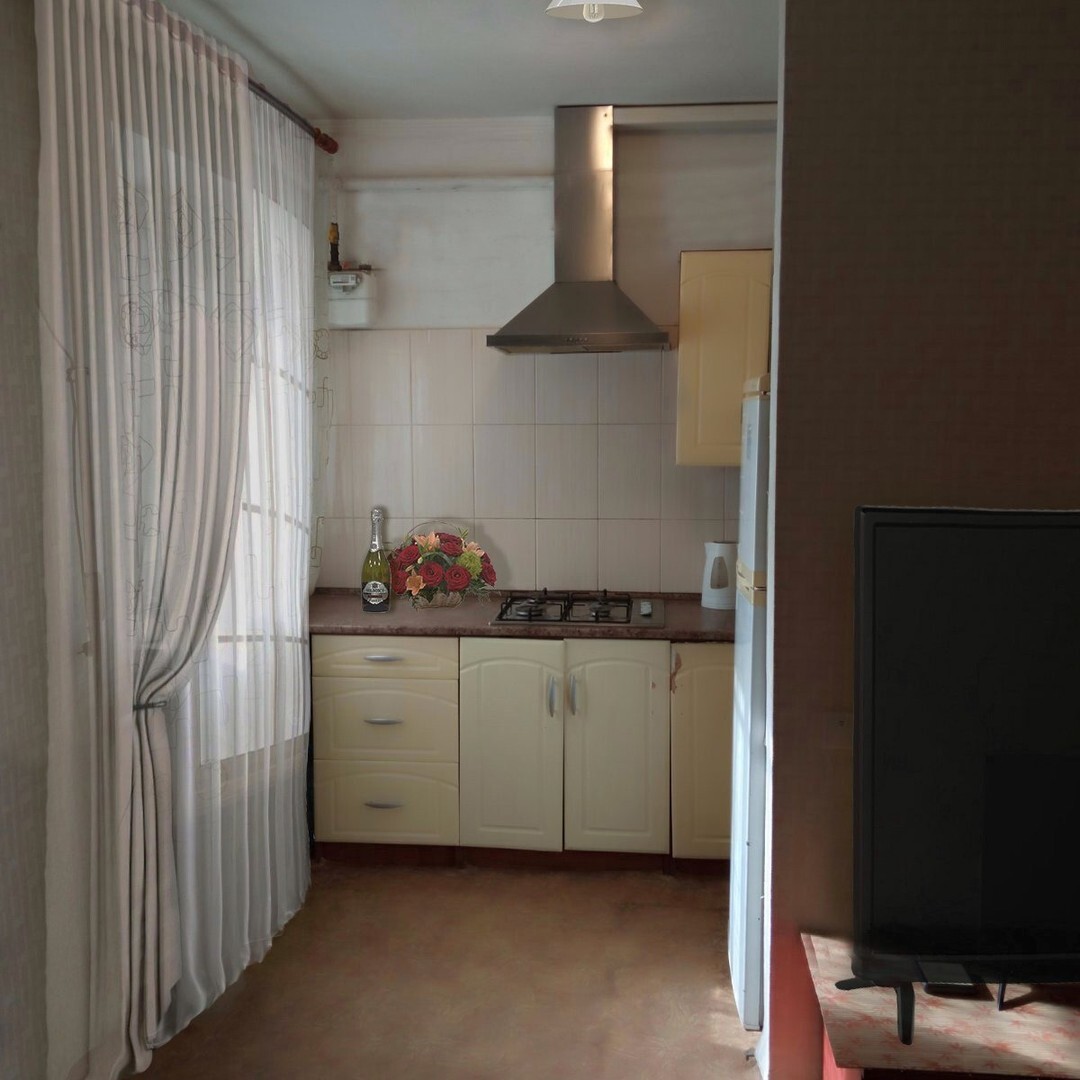 1-комнатная квартира посуточно 33 м², Владимира Мономаха ул., 27