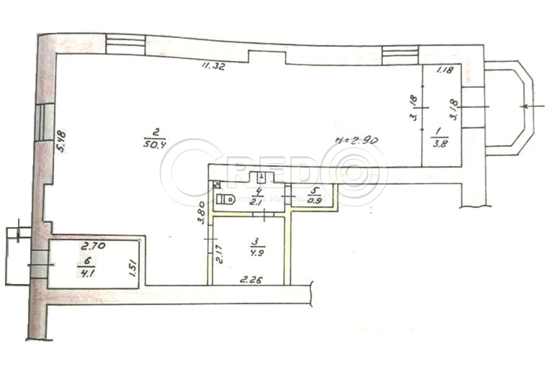 Оренда торговельного приміщення 50 м², Поштовий просп.