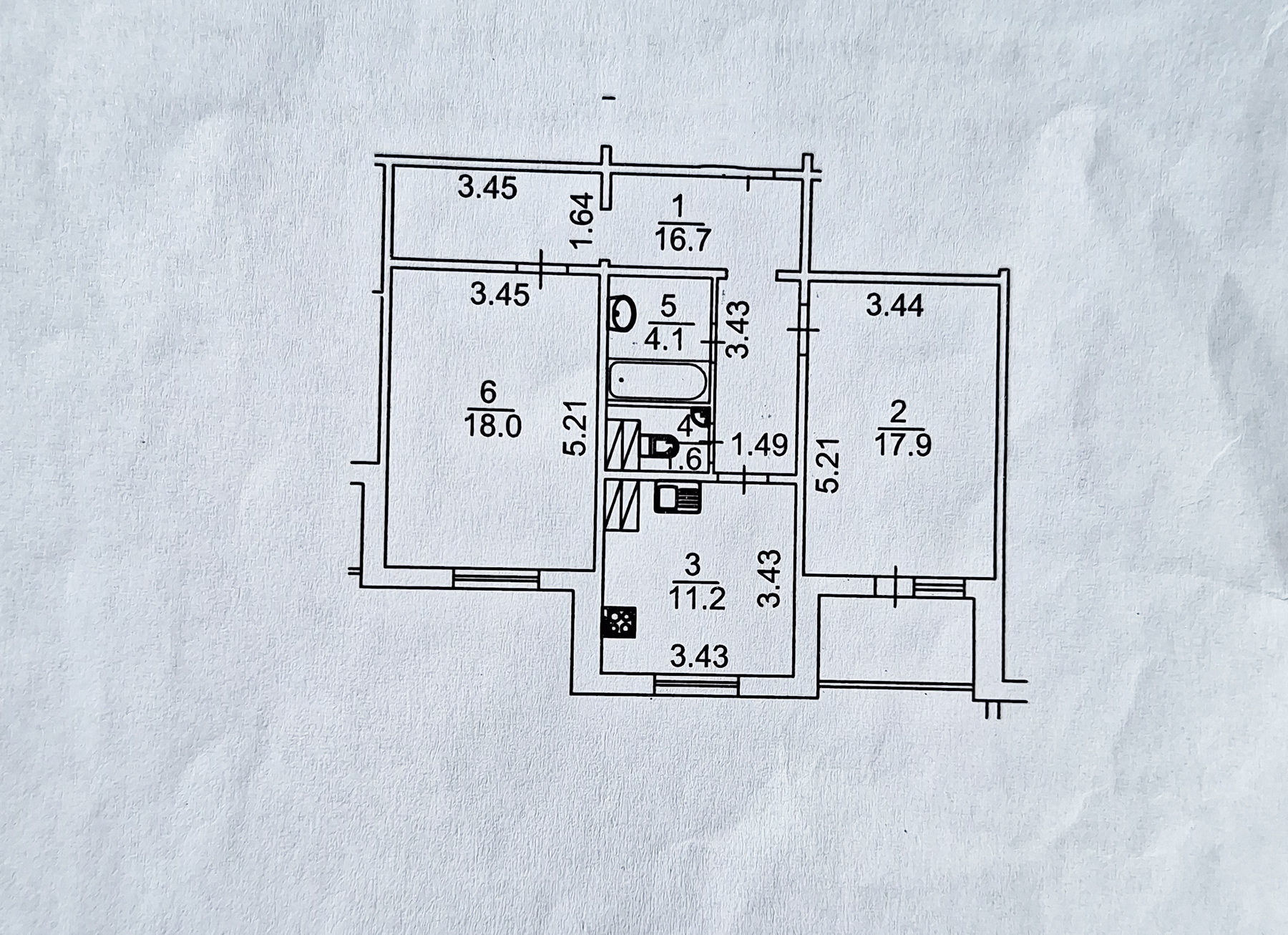 Оренда 2-кімнатної квартири 72 м², Олени Пчілки вул., 4