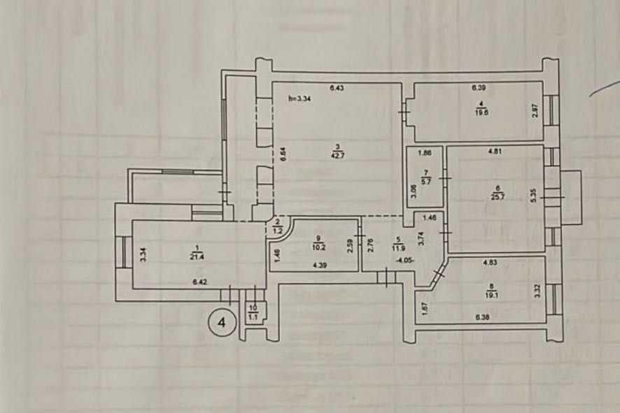 Продаж 4-кімнатної квартири 173.2 м², Обсерваторна вул., 17