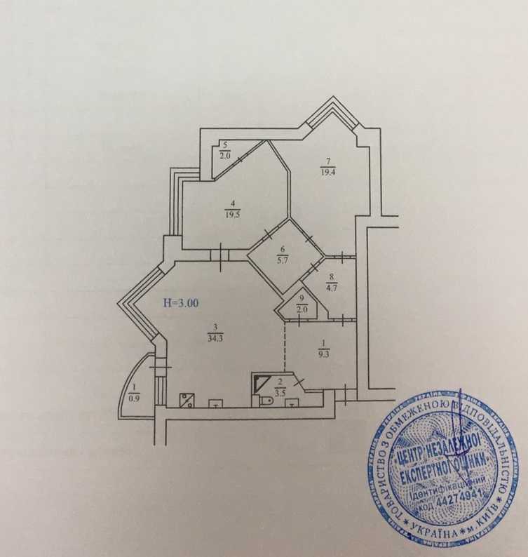 Продаж 3-кімнатної квартири 100 м², Бульварно-Кудрявська вул., 11А