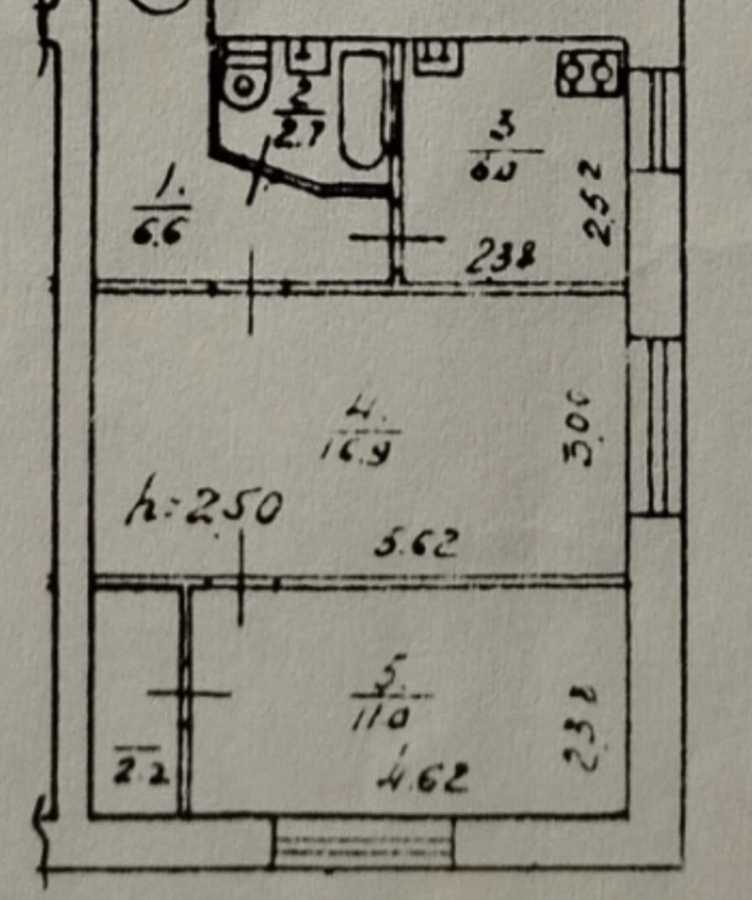 Продажа 2-комнатной квартиры 45 м², Саперно-Слободской про-д, 22А