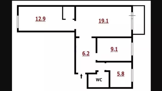 Оренда офісу 57 м², Івана Федорова вул.