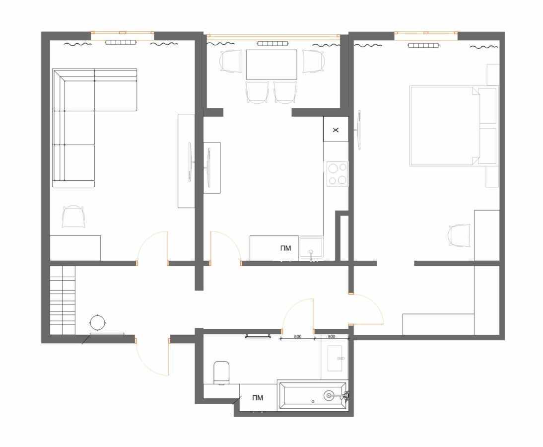 Оренда 2-кімнатної квартири 75 м², Балтійський пров., 3