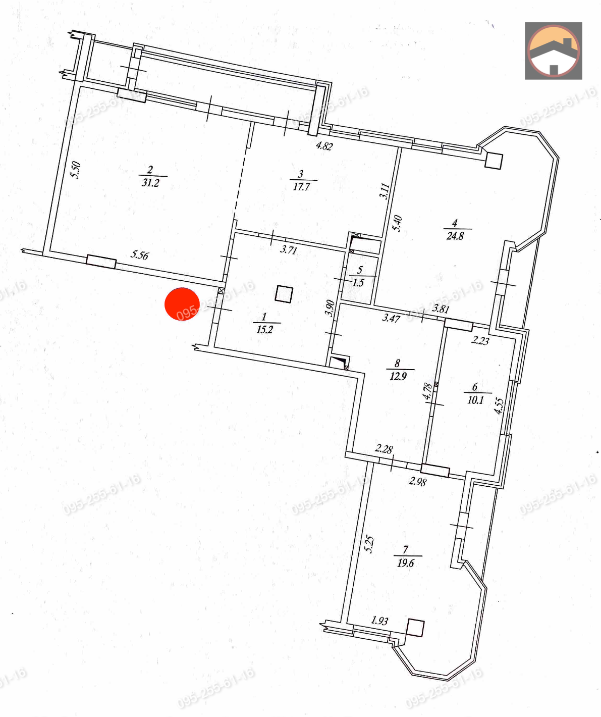 Продажа 3-комнатной квартиры 143 м², Профессорская ул., 34