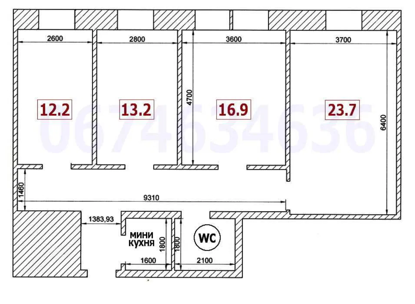 Оренда офісу 100 м², Велика Васильківська вул., 41