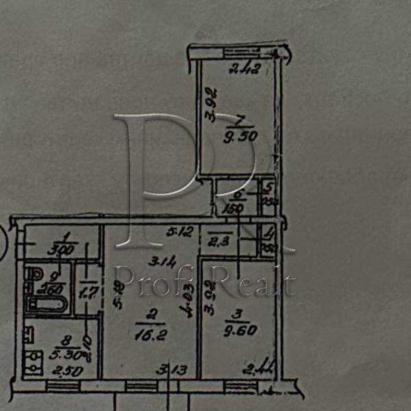 Продажа 3-комнатной квартиры 53 м², Григория Чупринки ул., 3