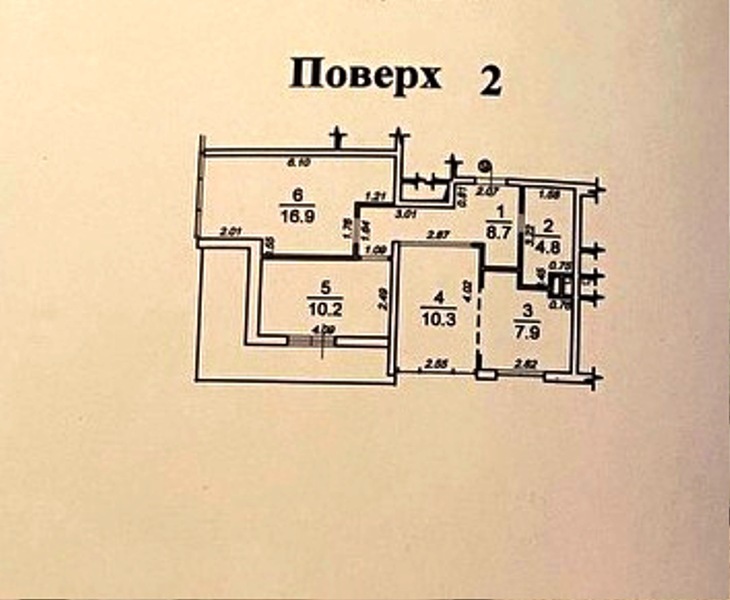 Продаж 3-кімнатної квартири 63 м², Болгарська вул., 87А