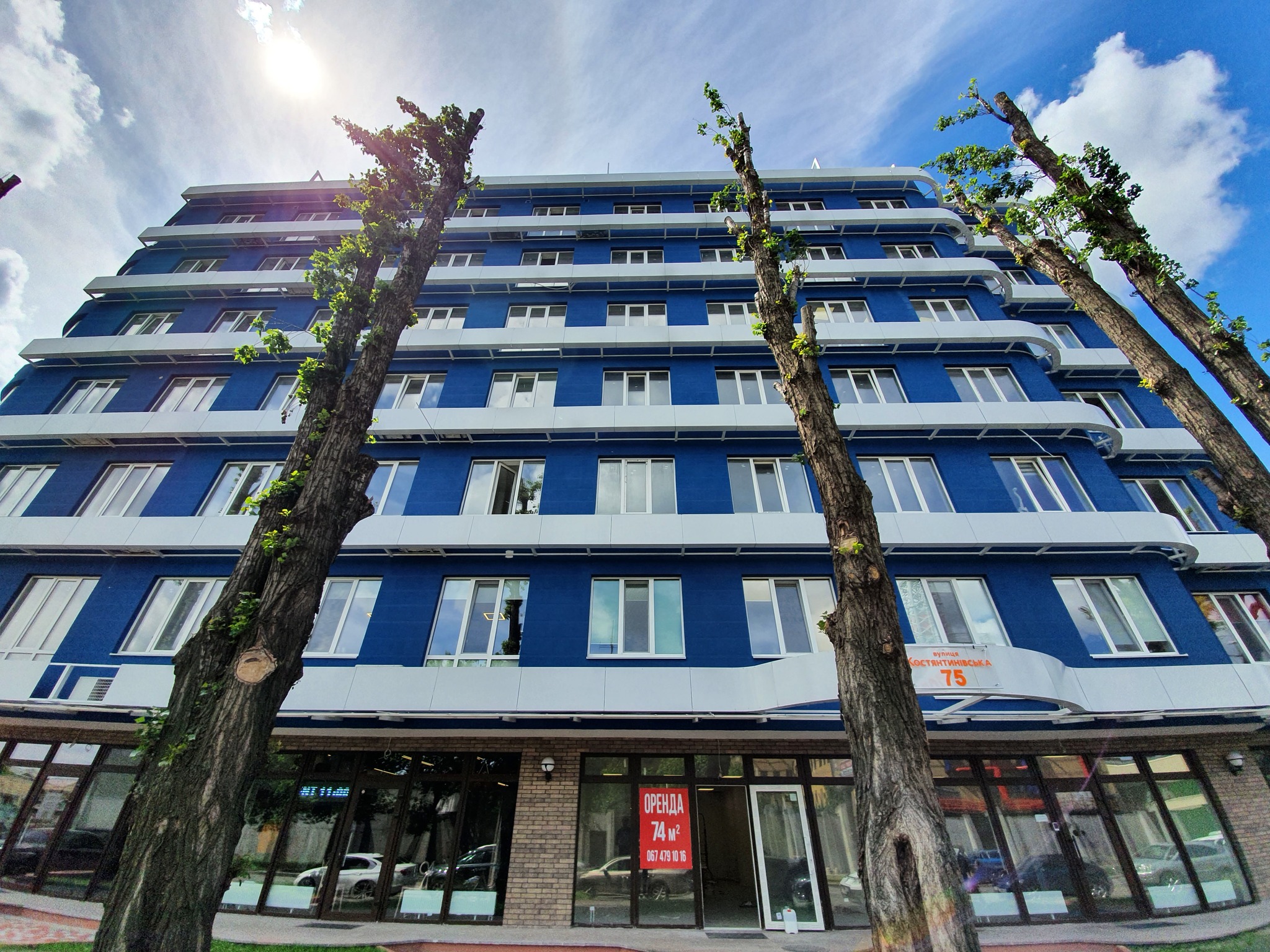 Оренда офісу 93 м², Костянтинівська вул.