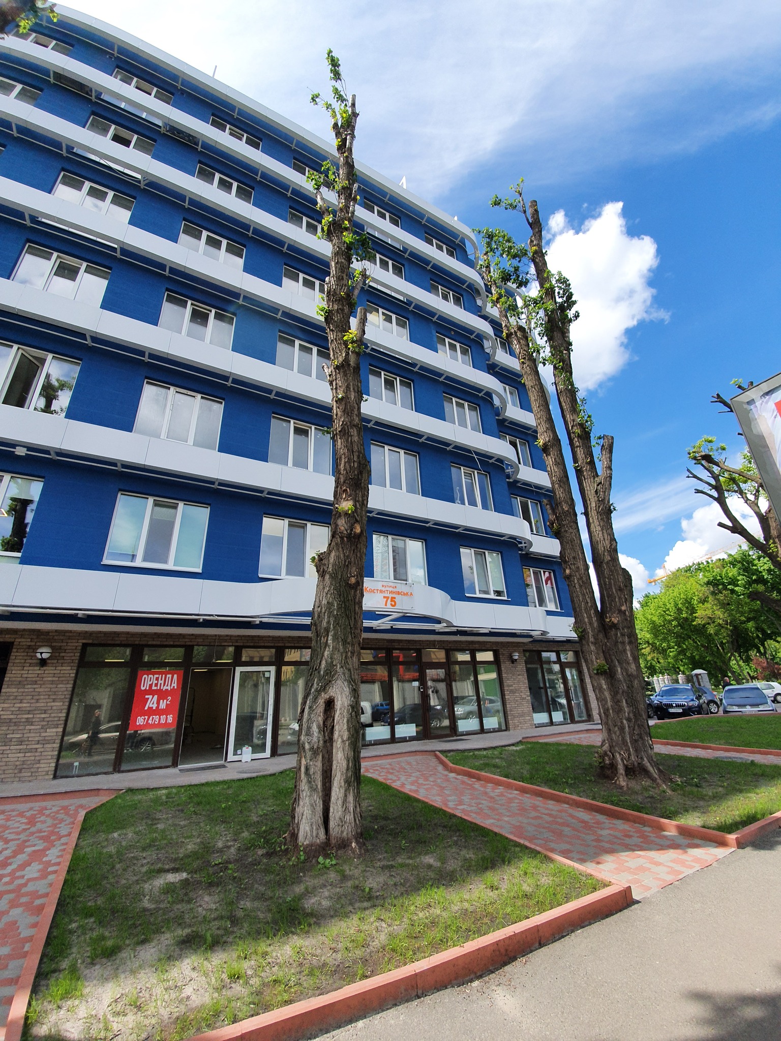 Оренда офісу 93 м², Костянтинівська вул.