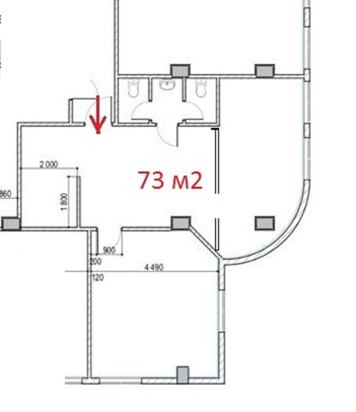 Аренда офиса 73 м², Глубочицкая ул.