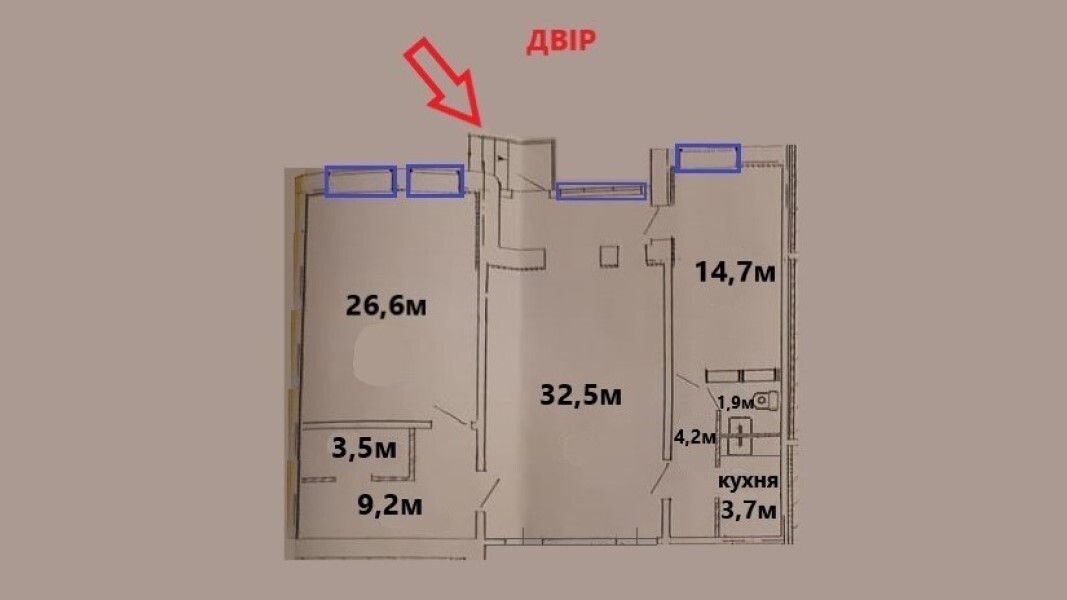 Аренда помещения свободного назначения 96.3 м², Декабристов ул., 12/37