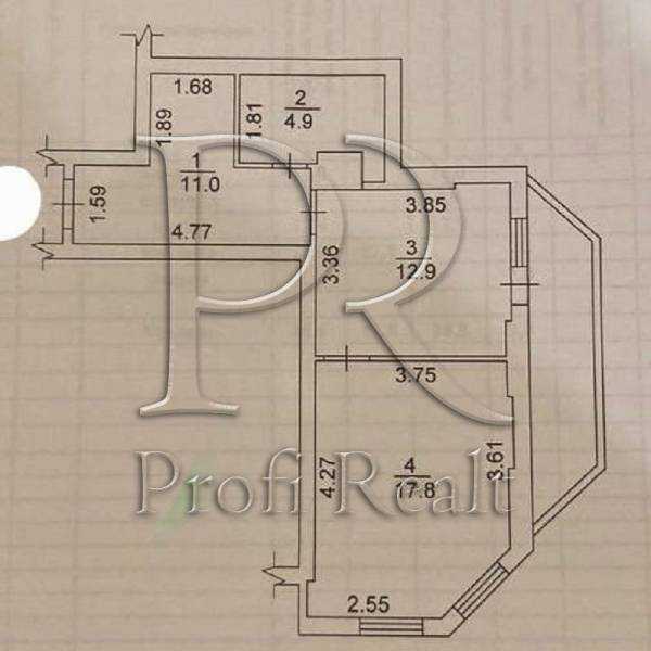 Продажа 1-комнатной квартиры 47 м², Ярослава Гашека бул., 22