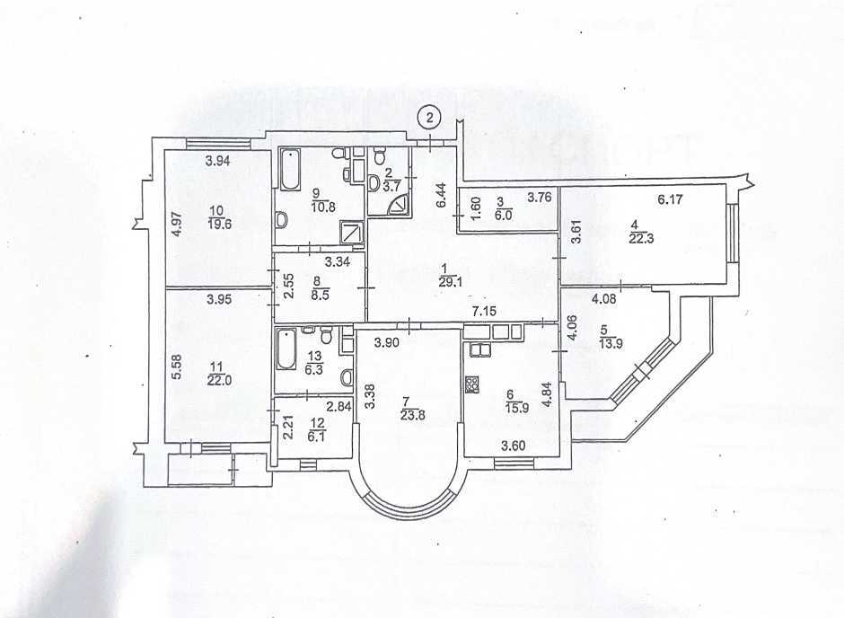 Продажа 4-комнатной квартиры 199 м², Тараса Шевченко бул., 27-Б