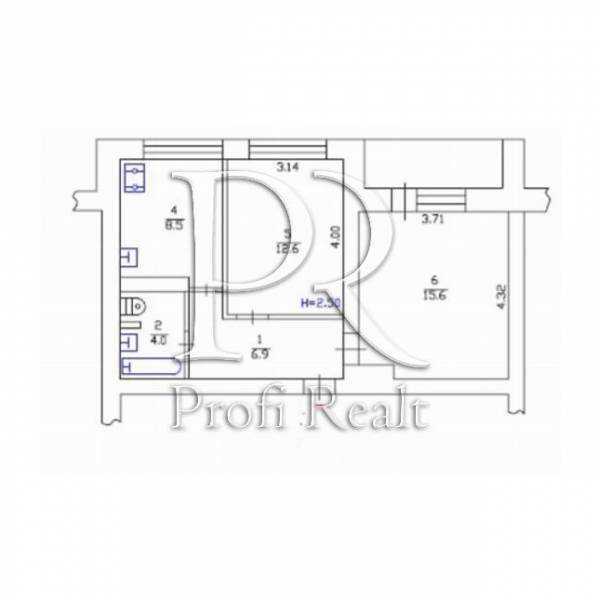 Продажа 2-комнатной квартиры 51 м², Тургенєвська вулиця, 70/72