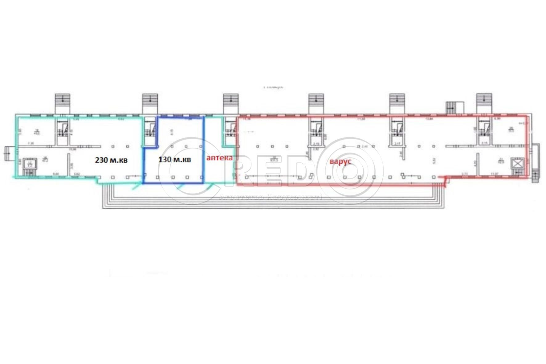 Оренда торговельного приміщення 230 м², Тимірязєва вул.