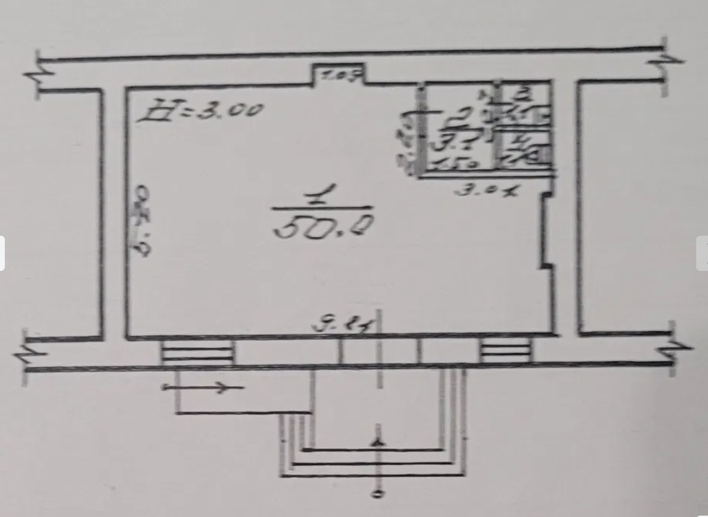 Оренда приміщення вільного призначення 55 м², Итальянский бул.