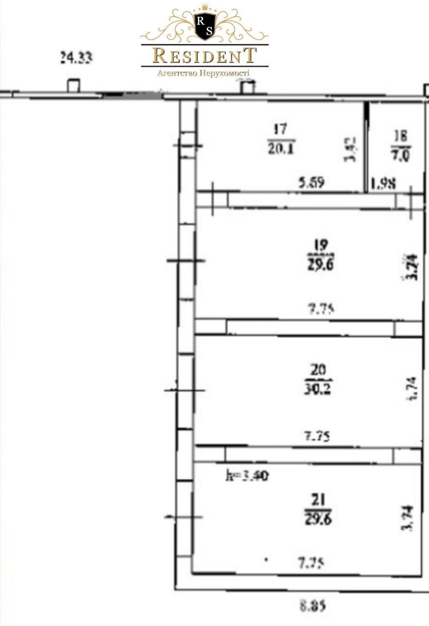 Аренда коммерции 112 м², Богдана Хмельницкого просп., 144