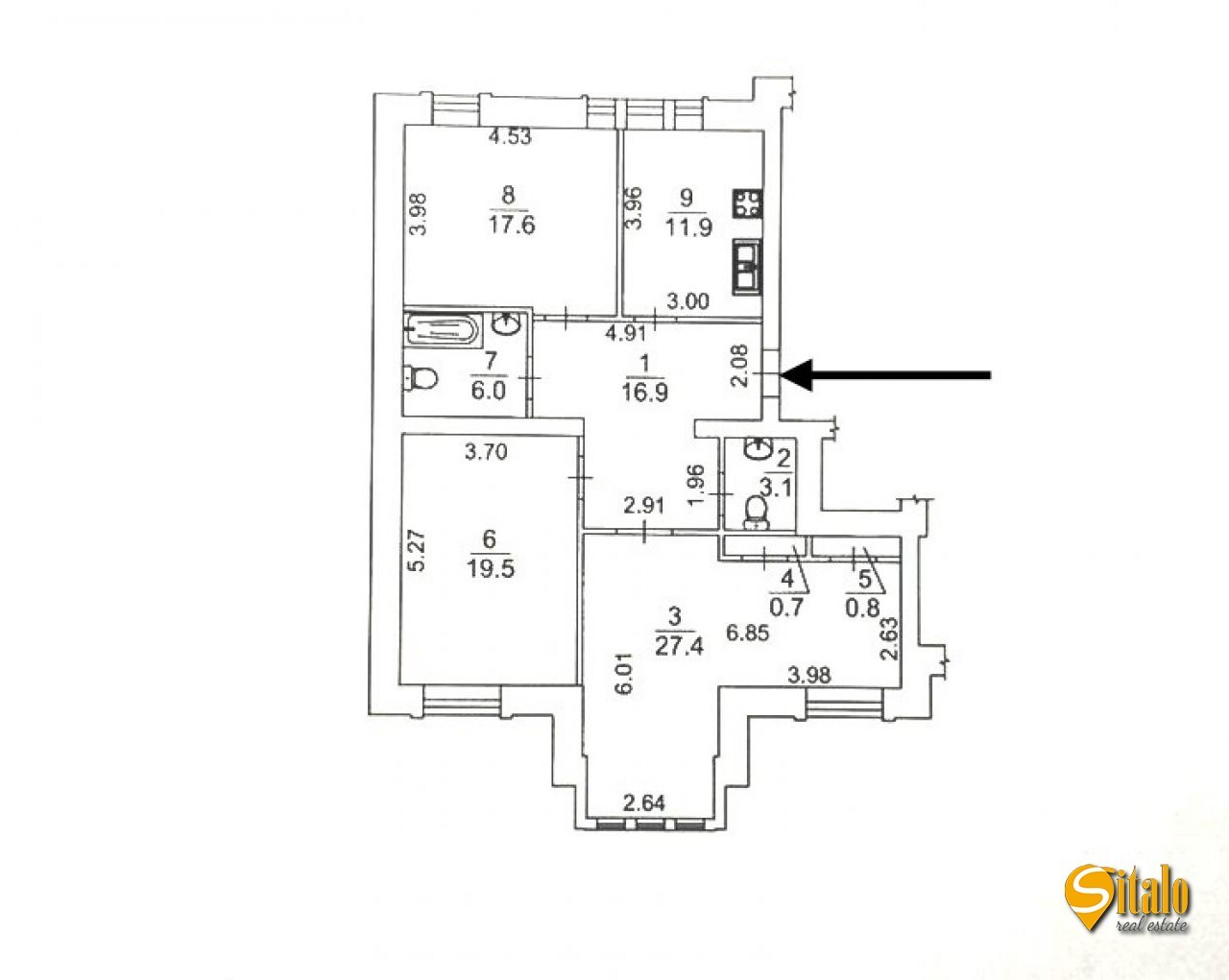 Продаж 3-кімнатної квартири 103.9 м², Кожем'яцька вул., 14В