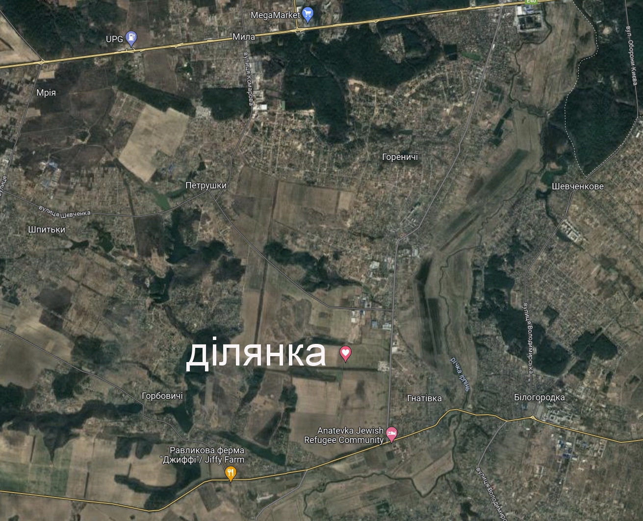 Продаж ділянки під інвестиційний проєкт 70 соток, Старожитомирська вул.