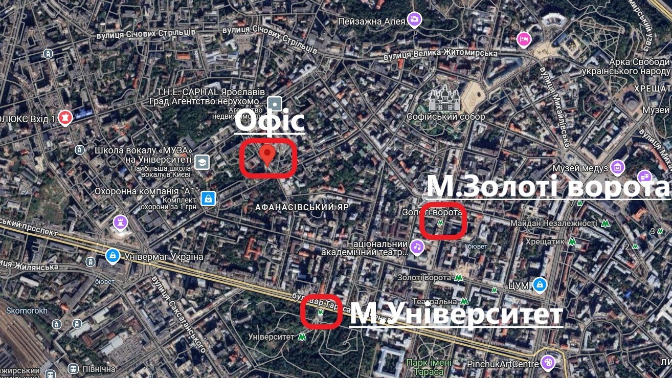 Оренда офісу 48.3 м², Чеховський пров., 3