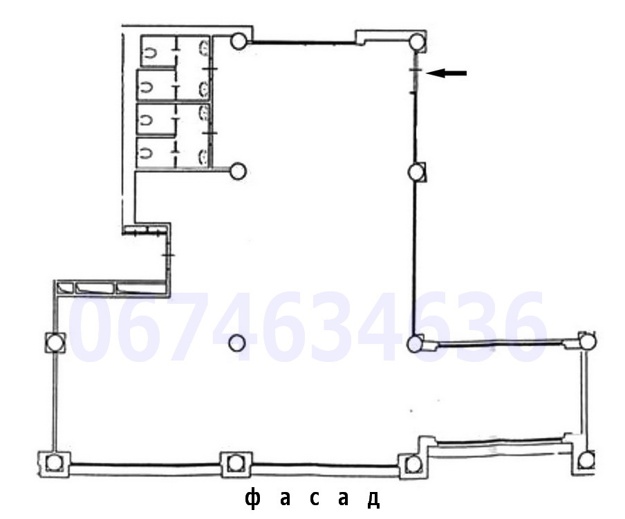 Аренда помещения свободного назначения 325 м², Саксаганского ул., 120