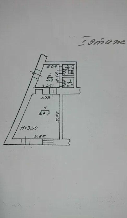 Оренда торговельного приміщення 39 м², Екатерининская пл.