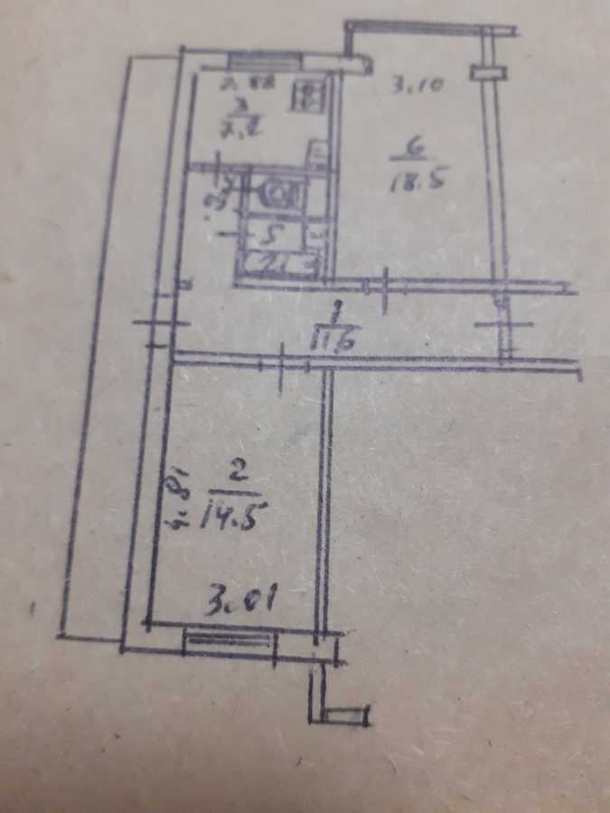 Продажа 2-комнатной квартиры 59 м², Митрополита Василия Липковского ул., 13