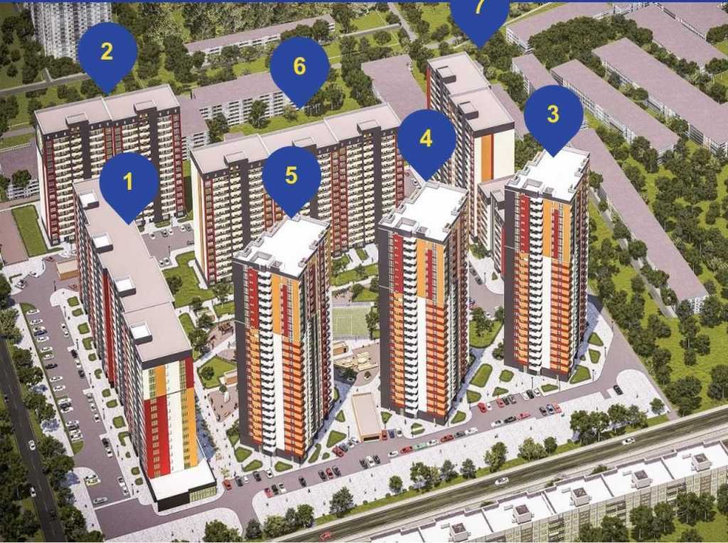 Продажа 1-комнатной квартиры 48 м², Отрадный просп., 93/2