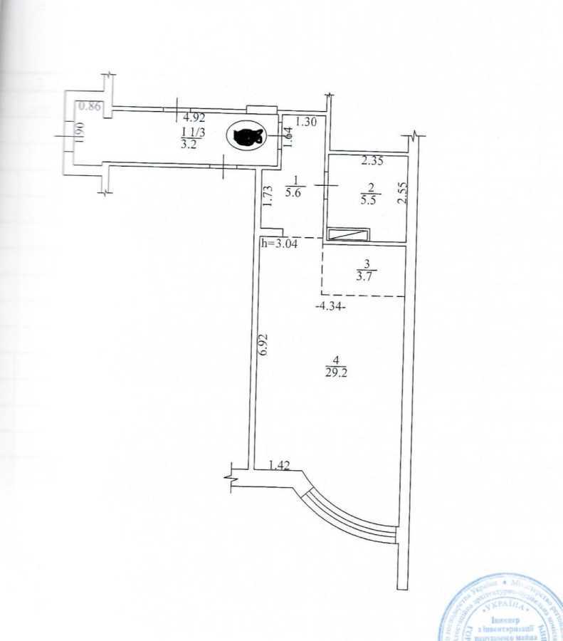 Продаж 1-кімнатної квартири 47 м², Володимира Антоновича вул., 131