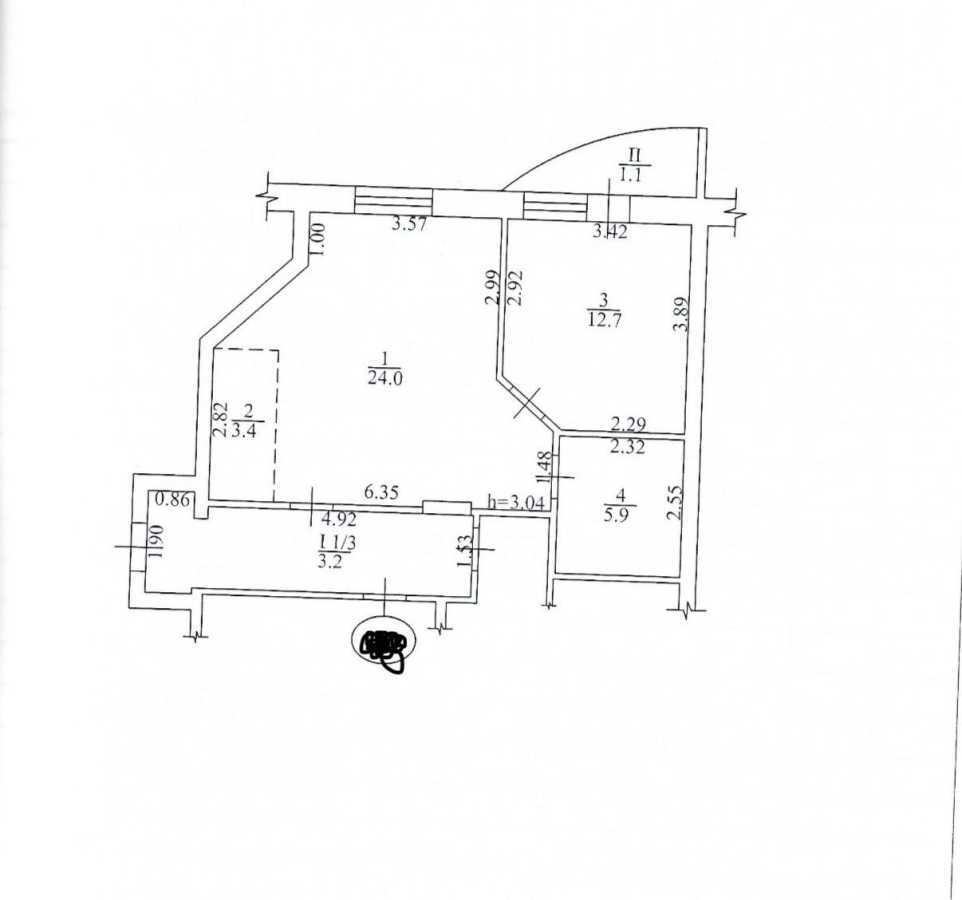 Продажа 2-комнатной квартиры 50 м², Владимира Антоновича ул., 131