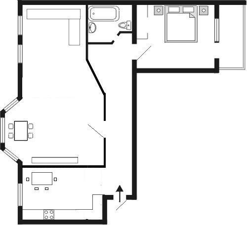 Продажа 2-комнатной квартиры 67 м², Юрковская ул.