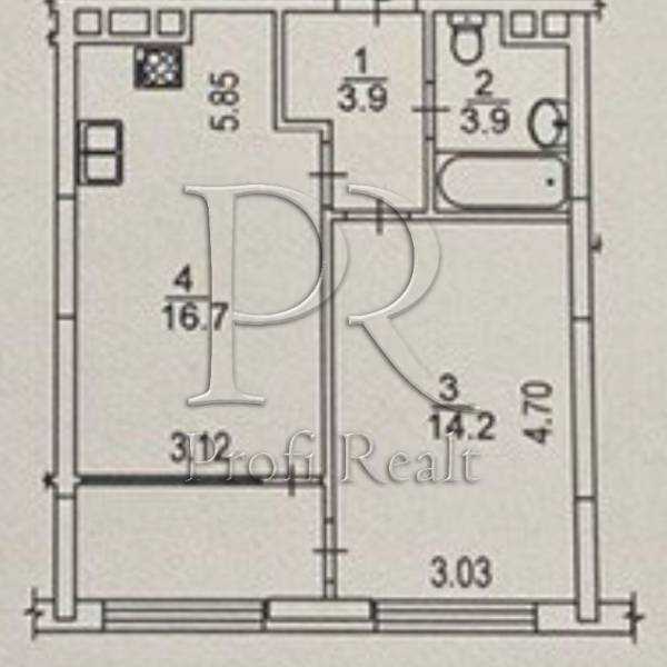 Продажа 1-комнатной квартиры 43 м², Александра Олеся ул., 8/17