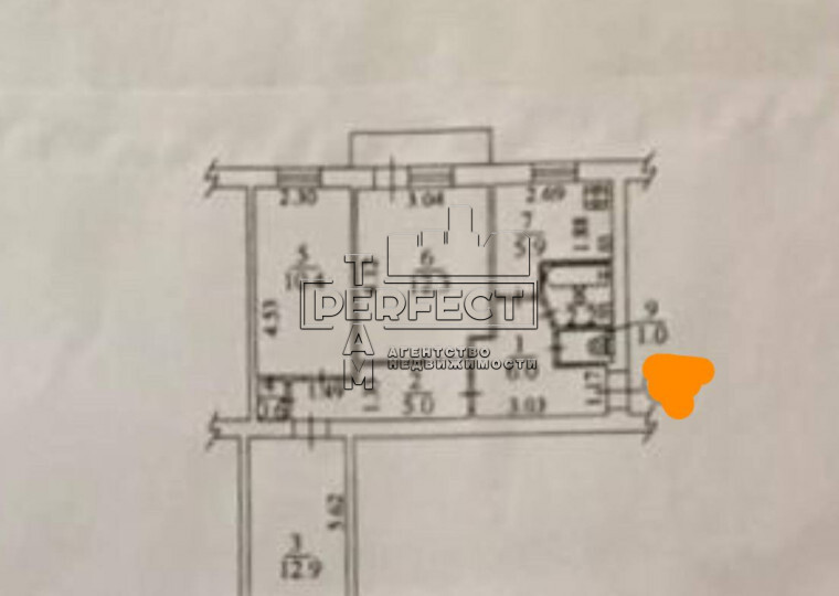 Продажа 3-комнатной квартиры 57 м², Владимира Антоновича ул., 170/1Б