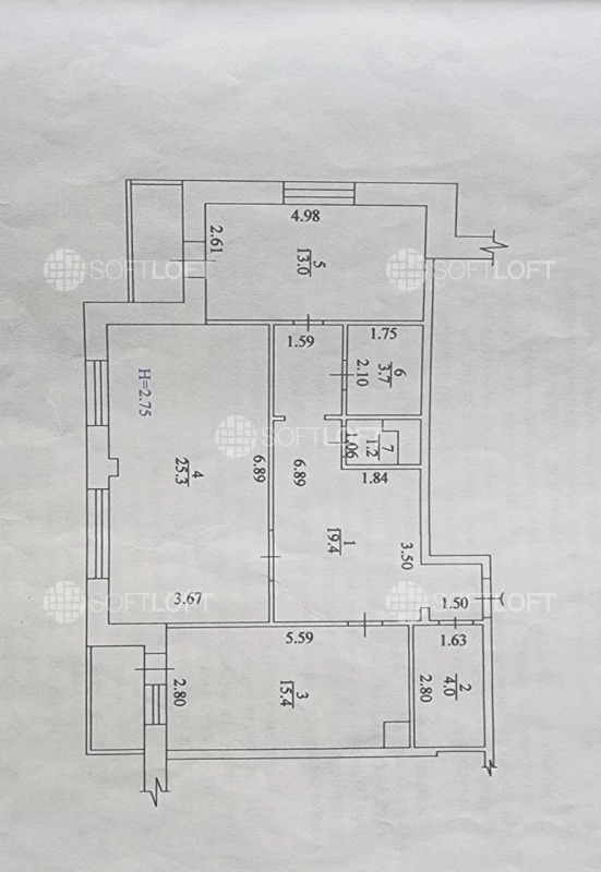 Продаж 3-кімнатної квартири 85 м²