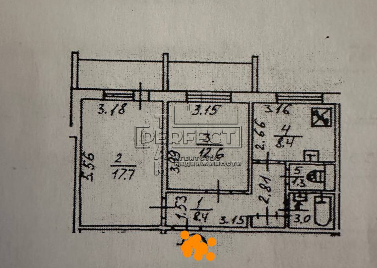 Продажа 2-комнатной квартиры 60 м², Академика Заболотного ул., 102