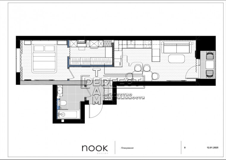 Продажа 1-комнатной квартиры 49 м², Семьи Кистяковских бул., 10