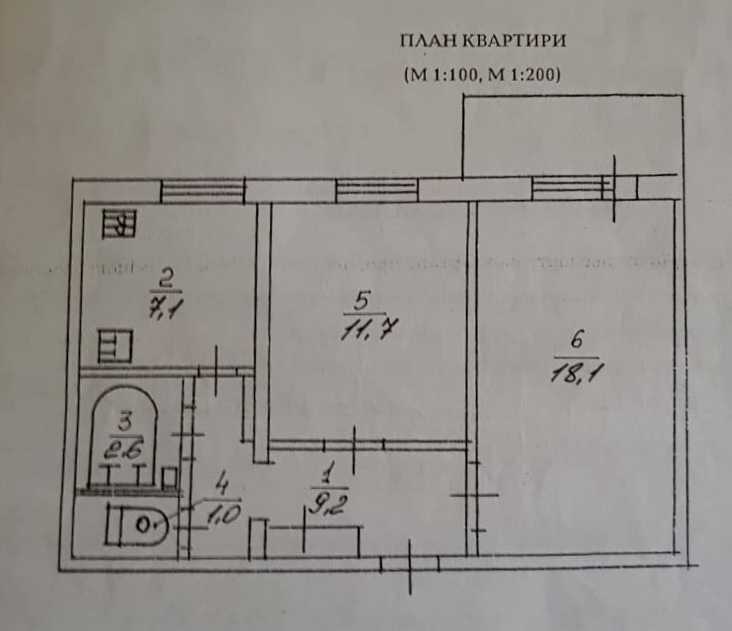 Продаж 2-кімнатної квартири 53 м², Миколи Бажана просп., 5є