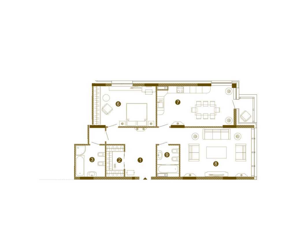 Оренда 2-кімнатної квартири 102 м², Оболонський просп., 26