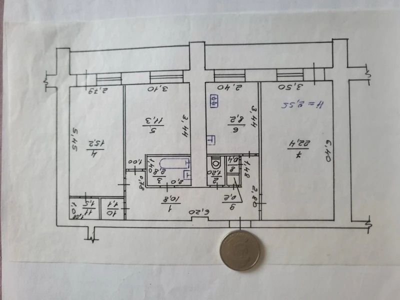 Продаж 3-кімнатної квартири 84 м²