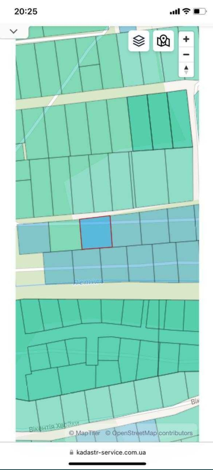 Продаж ділянки під індивідуальне житлове будівництво 0.97 соток