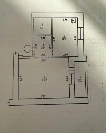 Продажа 1-комнатной квартиры 52.1 м², Прокофьева ул.