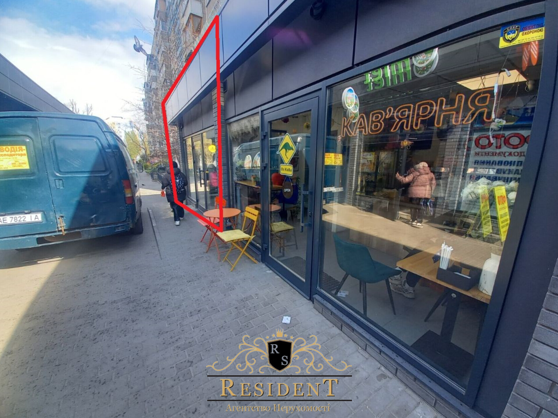 Оренда комерції 22 м², Вітрильний пров., 7