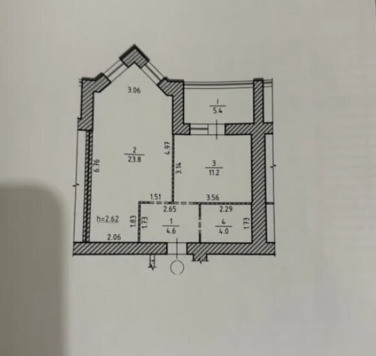 Продажа 1-комнатной квартиры 49 м², Прокофьева ул.