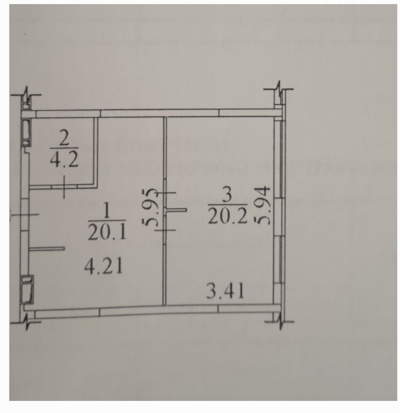 Продажа 2-комнатной квартиры 45 м², Университетская ул., 3/15