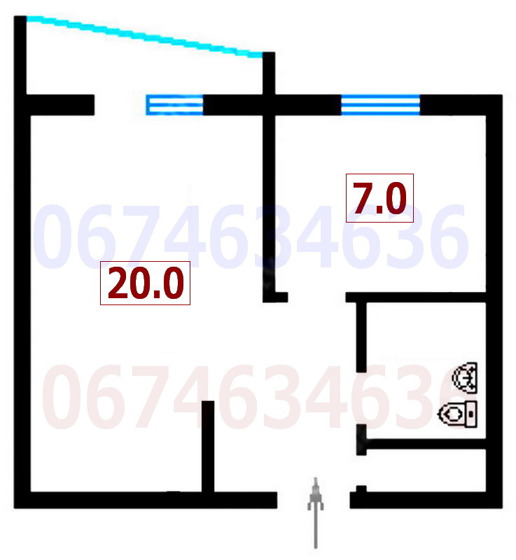 Аренда офиса 40 м², Гусовского ул., 2