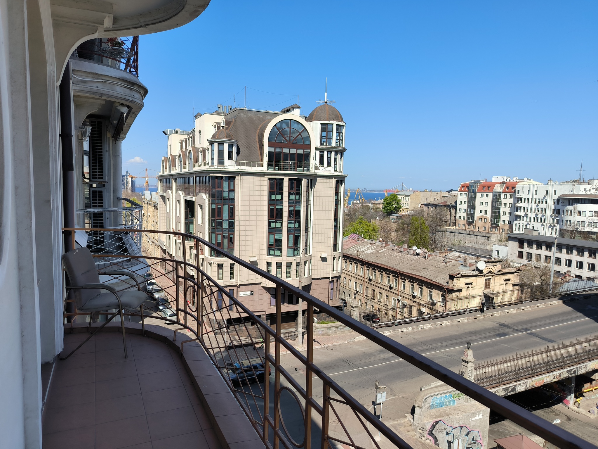 2-комнатная квартира посуточно 57 м², Грецька вул. буд.5