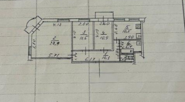 Продаж 3-кімнатної квартири 81 м², Осипова вул.