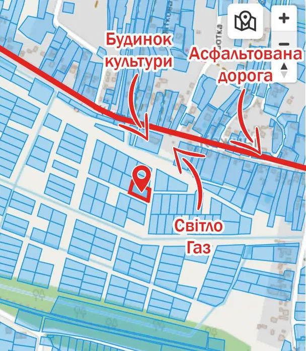 Продажа участка под индивидуальное жилое строительство 12 соток